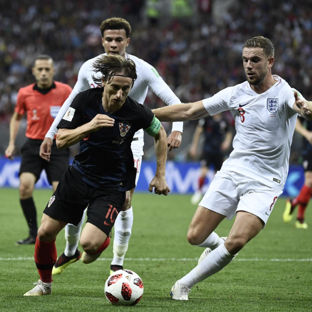 Hrvatska - Engleska: Luka Modrić, Jordan Henderson