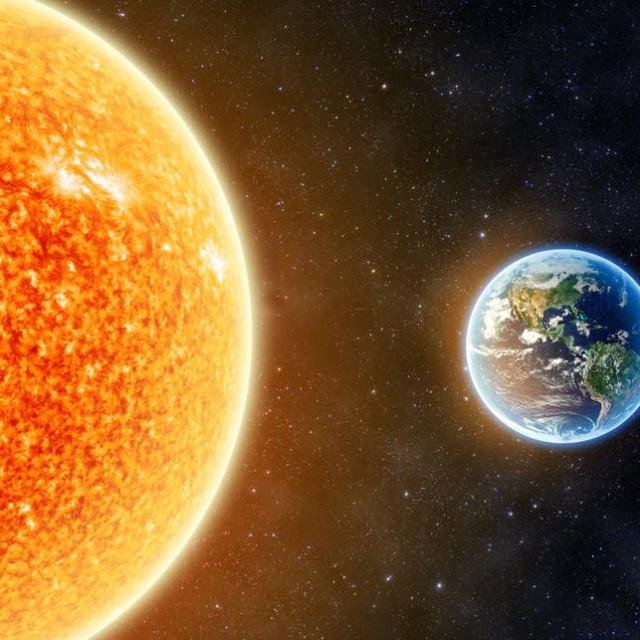 Zemlja i Sunce NASA