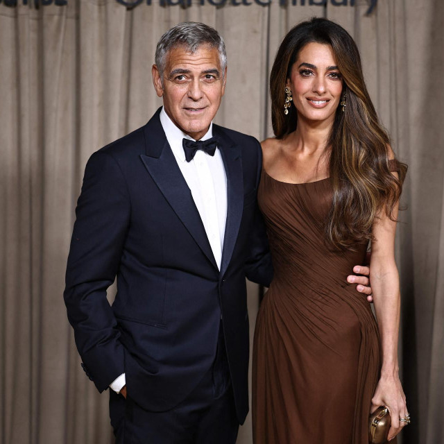 George Clooney iAmal Clooney 