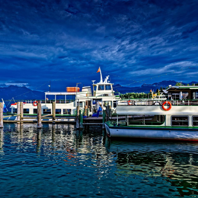 Luka na jugu Njemačke, ilustracija