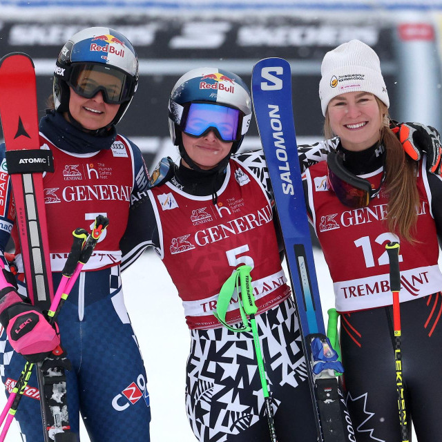 Zrinka Ljutić, Alice Robinson i Valerie Grenier 