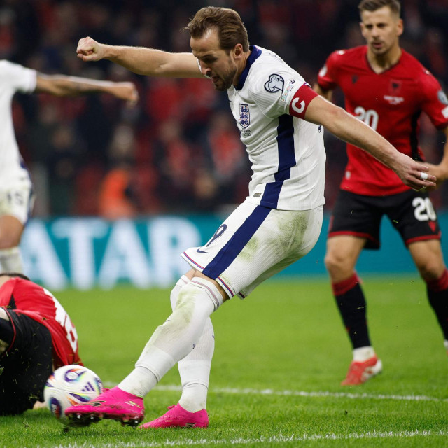 Harry Kane u utakmici Engleske i Albanije