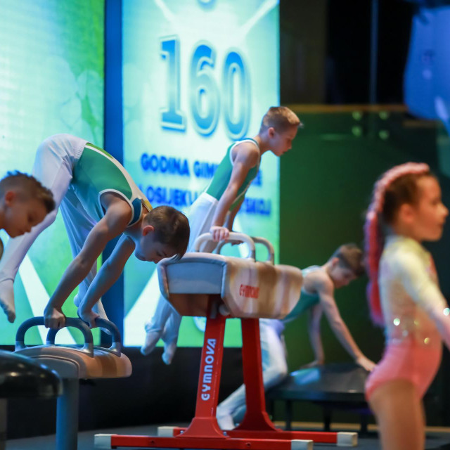Svoje vještine pokazali su mali gimnastičari pod vodstvom trenerice Irine Gorbačeve