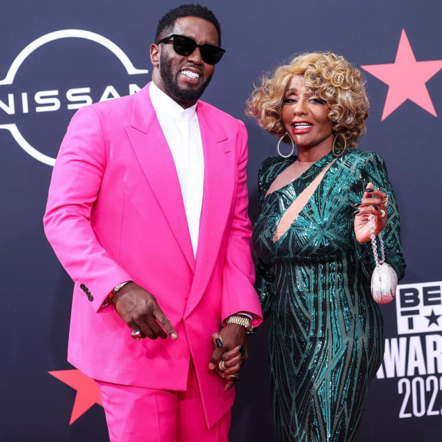  Sean ‘Diddy‘ Combs s majkom Janice