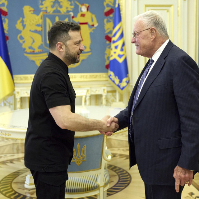 Volodimir Zelenski i Keith Kellogg