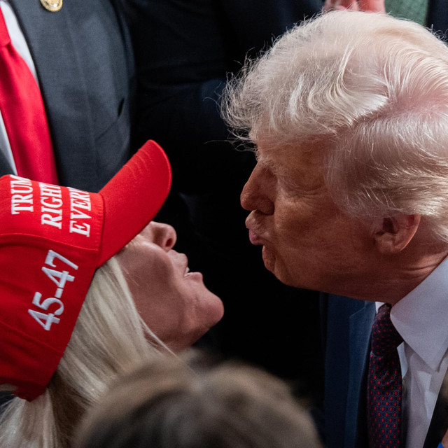 Marjorie Taylor Greene i Donald Trump