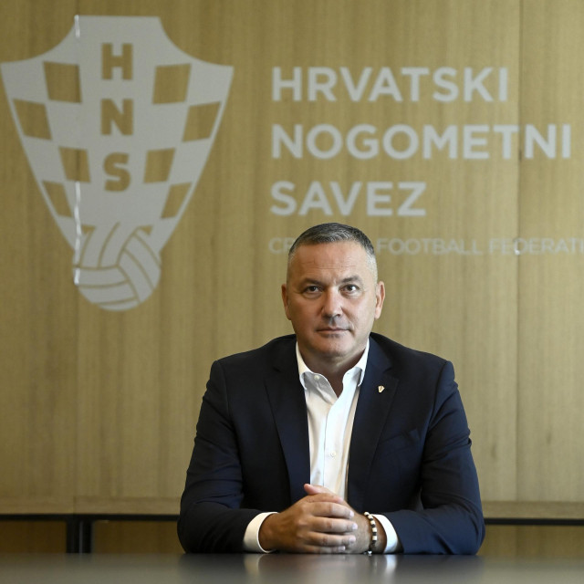 Marijan Kustić, predsjednik Hrvatskog nogometnog saveza