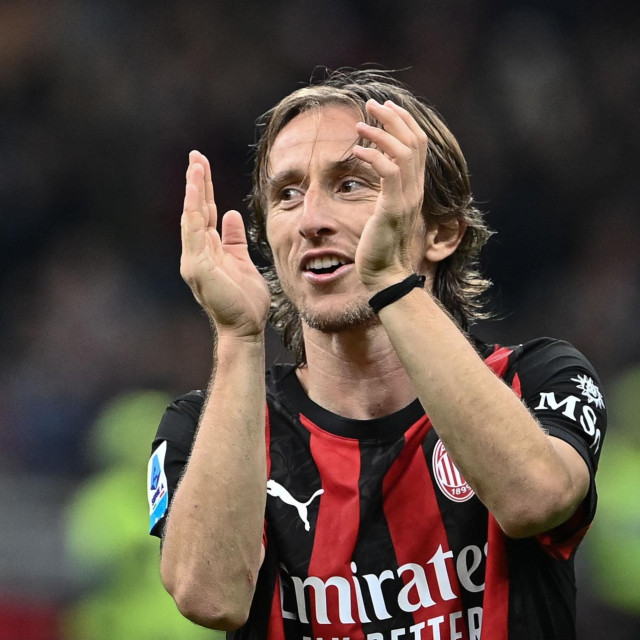 Luka Modrić u dresu Milana