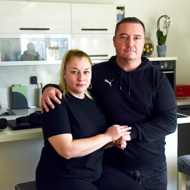 Saša Vukić sa suprugom Tihanom