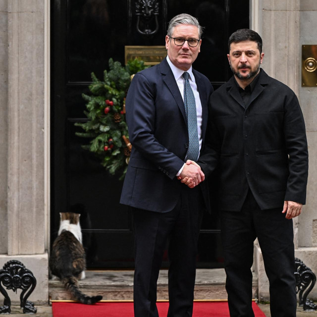 Keir Starmer i Volodimir Zelenski