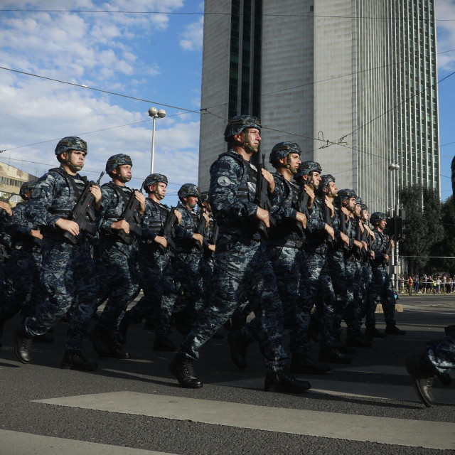 Vojni mimohod u Zagrebu, arhivska fotografija