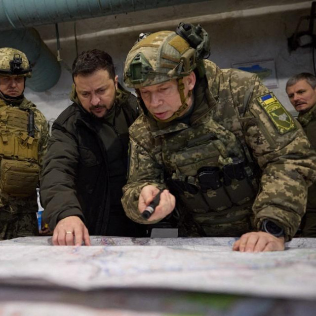 Volodimir Zelenski i Oleksandr Sirski
