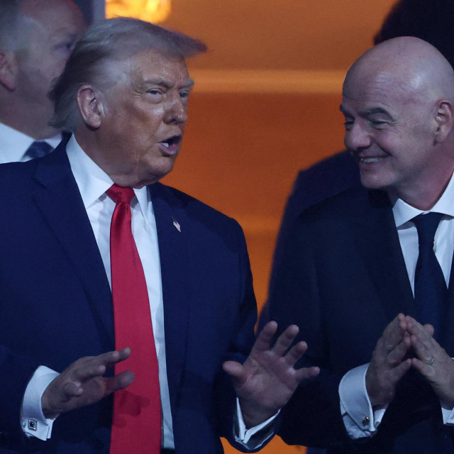 Donald Trump i Gianni Infantino