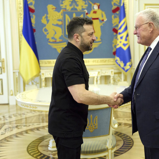 Volodimir Zelenski i Keith Kellogg