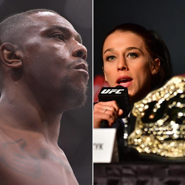 Jamahal Hill i Joanna Jedrzejczyk