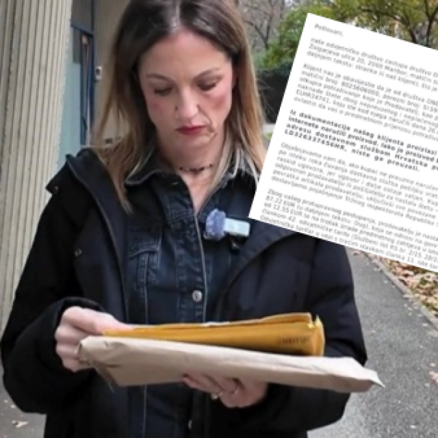 U dopisu se navodi da dug iznosi 87,22 eura, od čega se 74 eura odnose na odvjetničke troškove