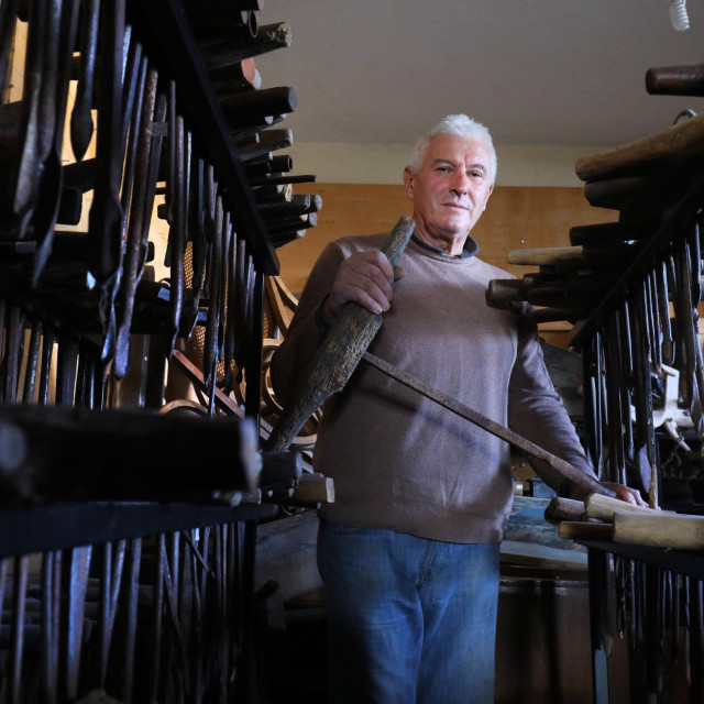 Petar Mustapić vlasnik je najveće kolekcije svrdala u Hrvatskoj, a vjerojatno i u svijetu