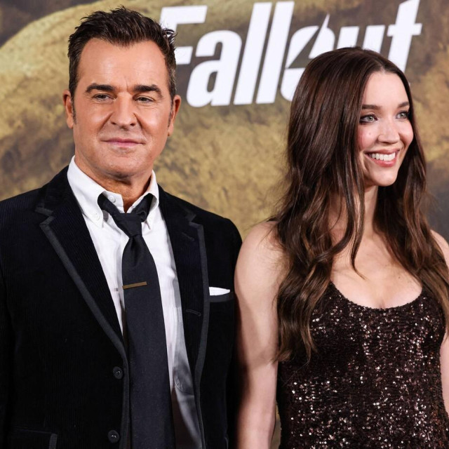 Justin Theroux i Nicole Brydon Bloom 