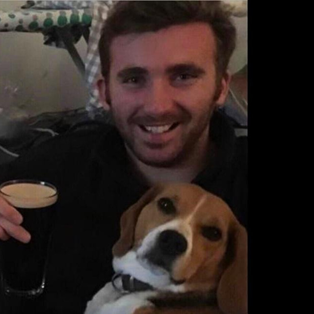 George Hooley sa svojom kujom Mabel