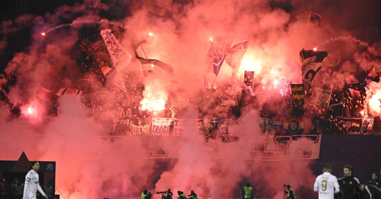 Dinamo in Hajduk zaradi navijaških izgredov plačujeta rekordne kazni
