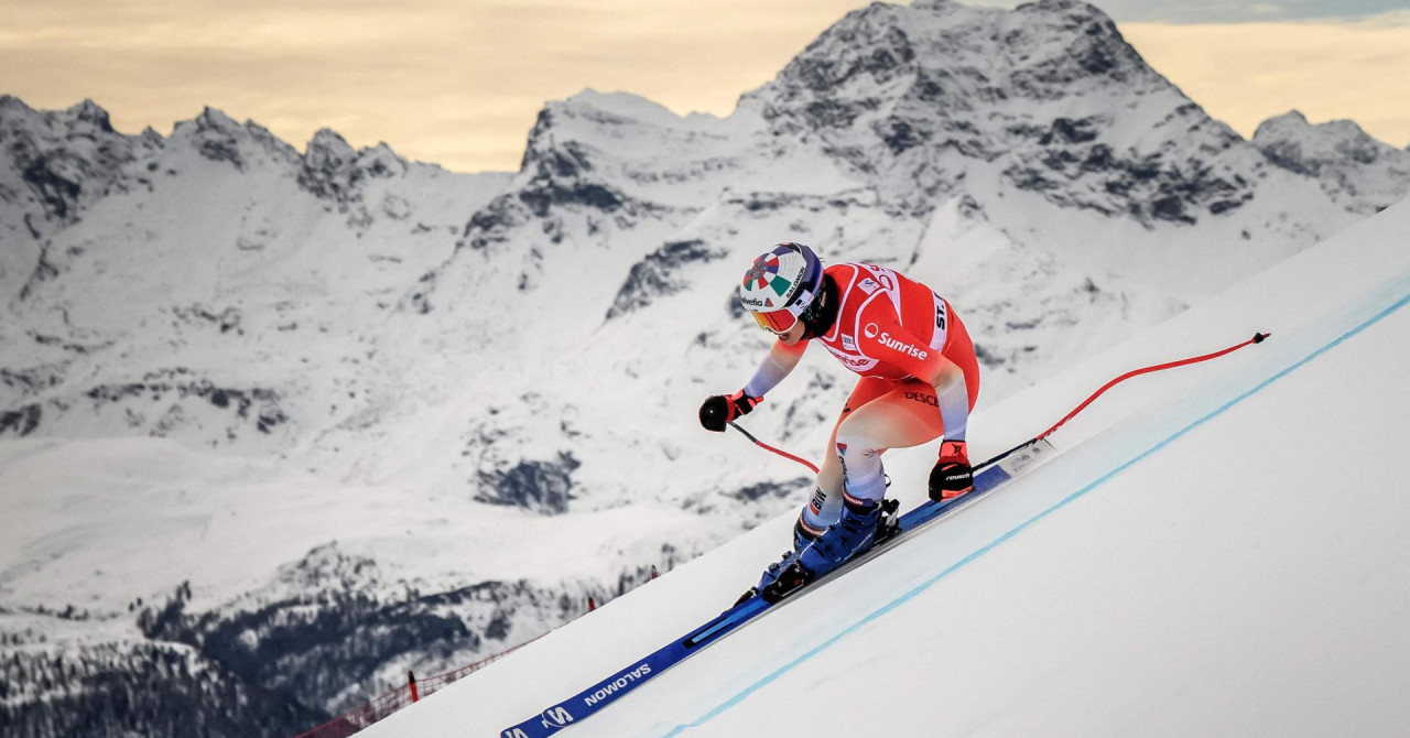 Težak pad švicarske skijašice na treningu spusta u St. Moritzu, helikopterom je prevezli u bolnicu