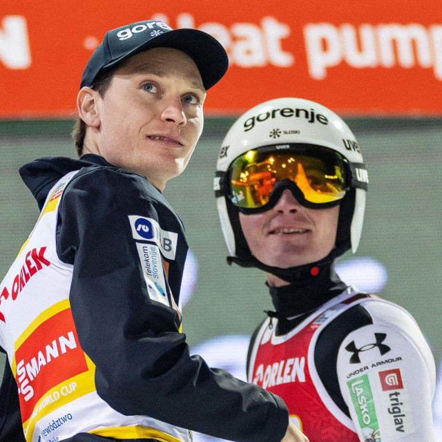 Domen Prevc i Anže Lanišek