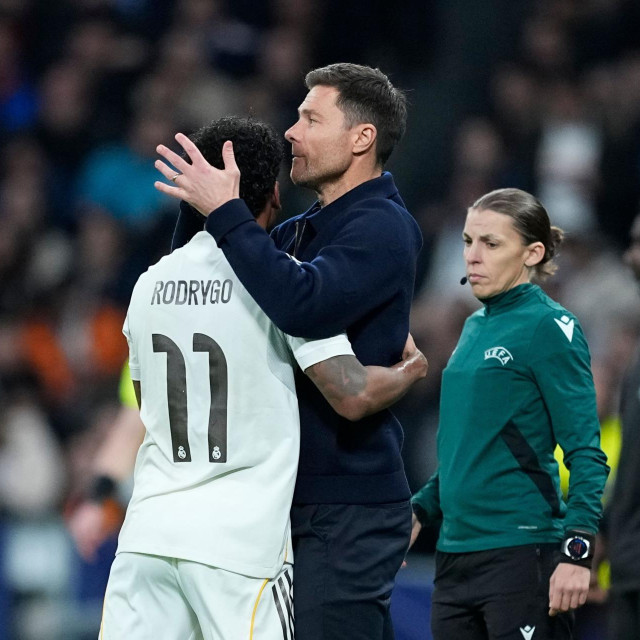 Rodrygo i Xabi Alonso