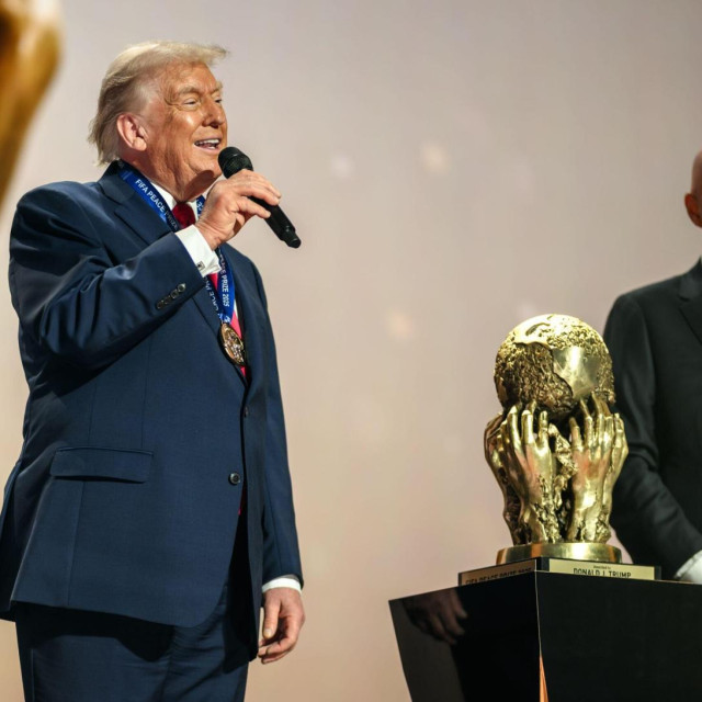 Donald Trump i predsjednik FIFA-e Gianni Infantino