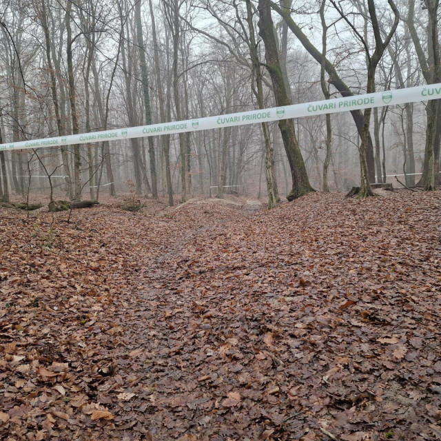 Ilegalne biciklističke staze u Maksimiru