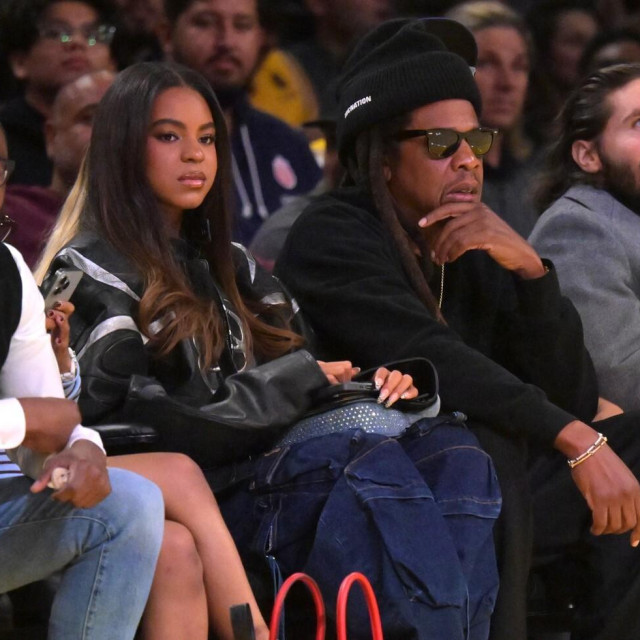 Blue Ivy Carter i Jay-Z 