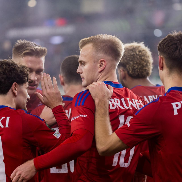 Slavlje nogometaša Rakowa