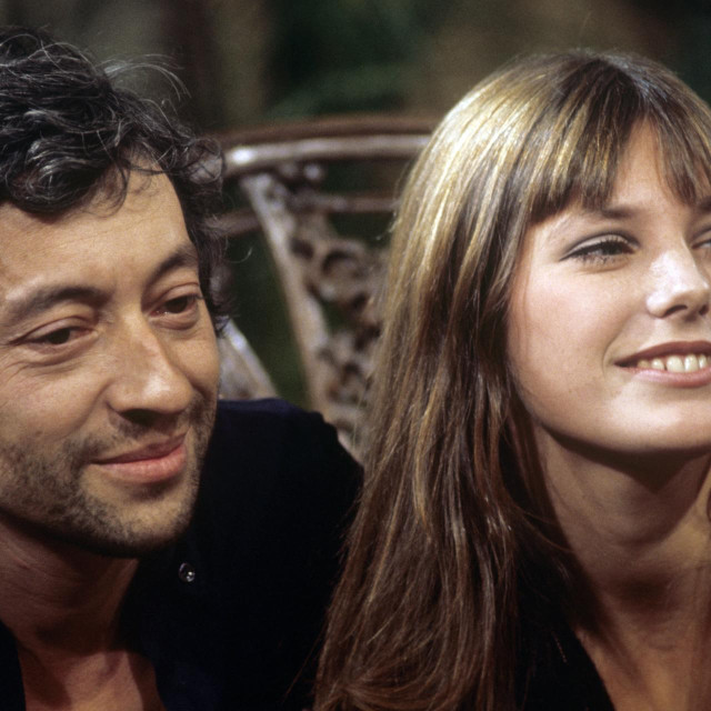 Serge Gainsbourg i Jane Birkin u emisiji ”L‘Invité du dimanche”.