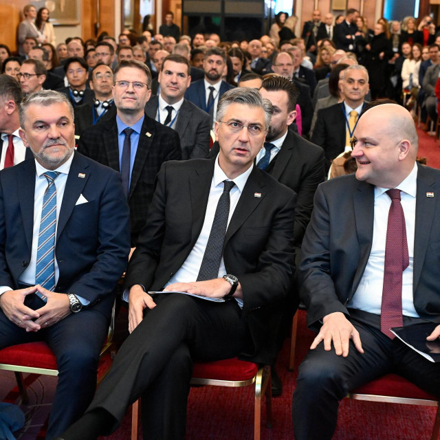 Ivan Penava, Petar Šimić, Andrej Plenković i Ante Šušnjar