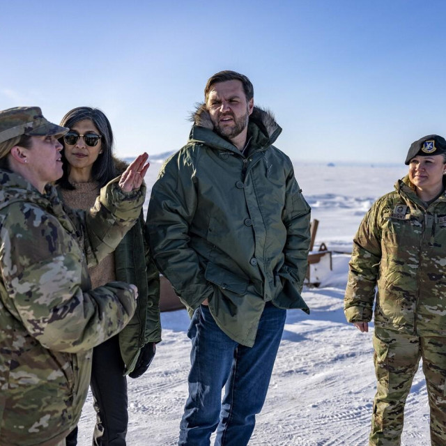 JD Vance prilikom posjete Grenlandu