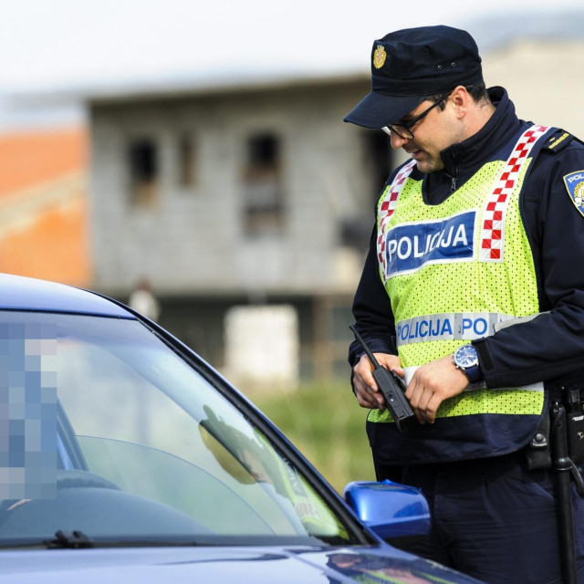 Policijska kontrola, ilustracija