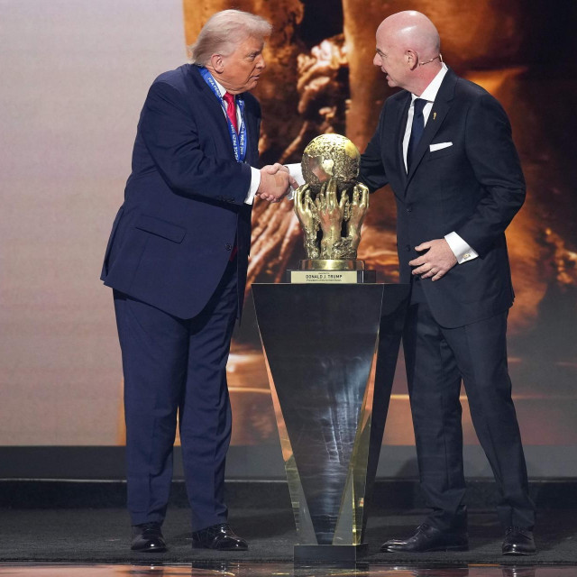 Prijatelji zauvijek - Donald Trump i Gianni Infantino