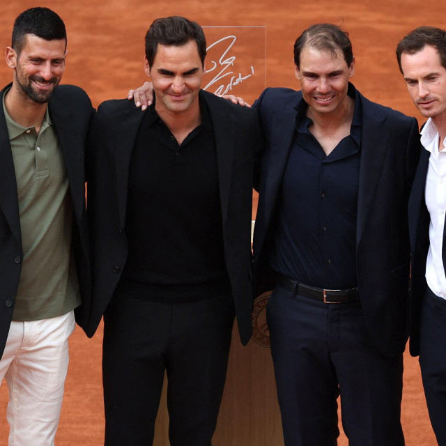 Novak Đoković, Andy Murray, Rafael Nadal i Roger Federer