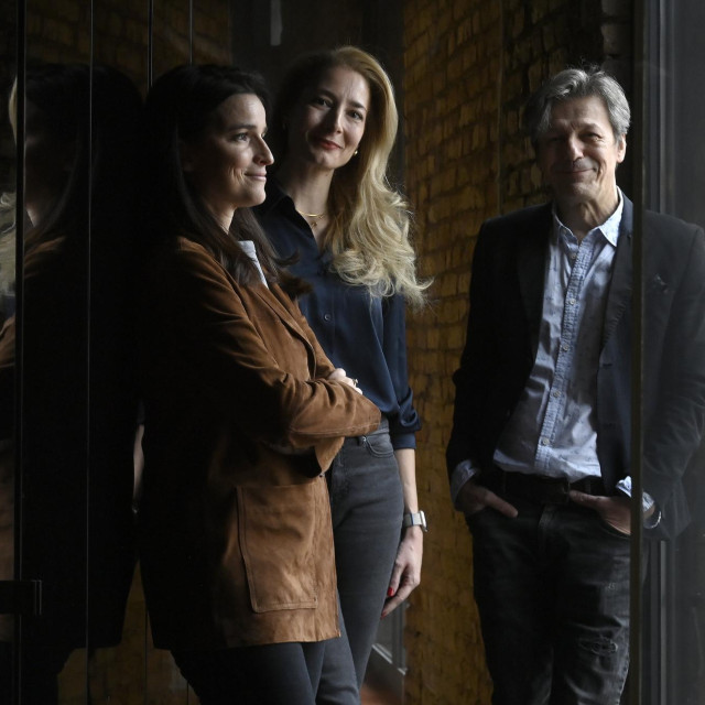 Petra Orehovec, Iva Odak i Boris Vlašić