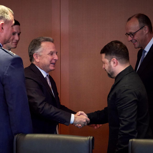 Friedrich Merz, Jared Kushner, Steve Witkoff i Volodimir Zelenski