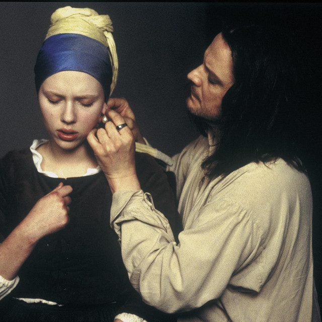 Djevojka s bisernom naušnicom, Scarlett Johansson, Colin Firth