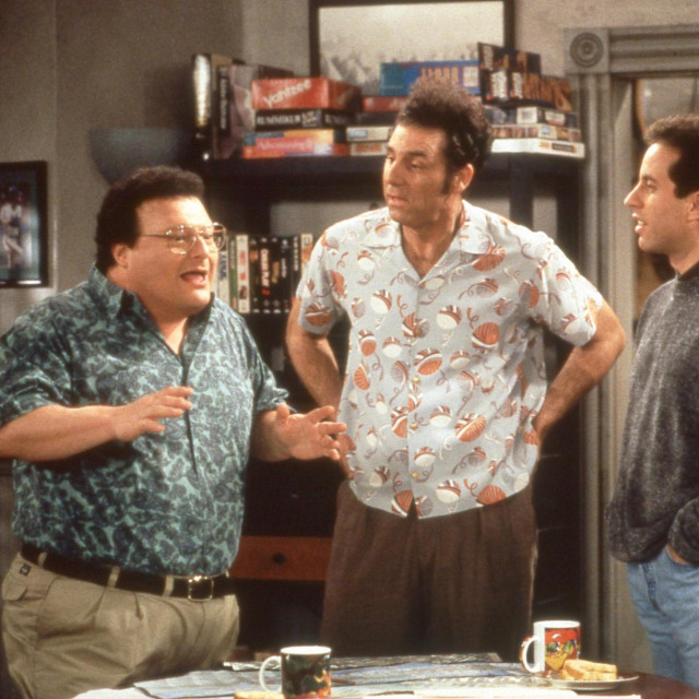 Wayne Knight, Michael Richards i Jerry Seinfeld