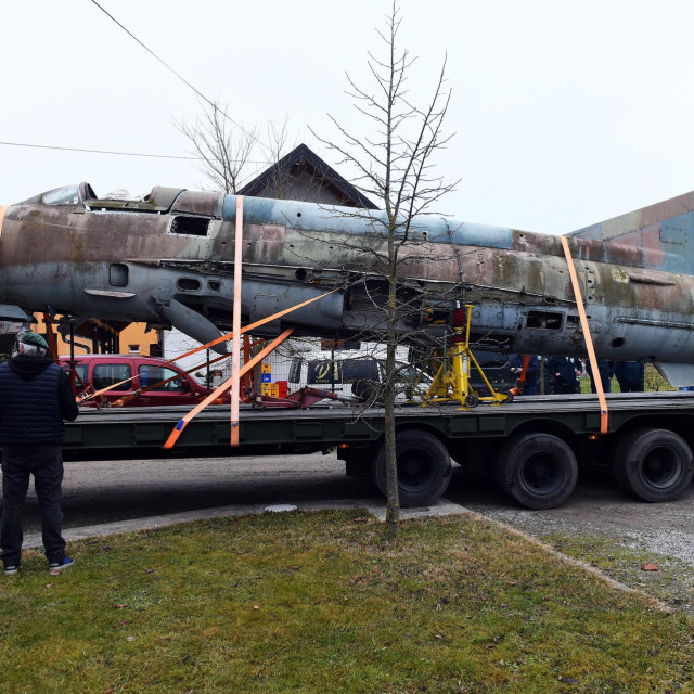 Olupina zrakoplova MIG-21