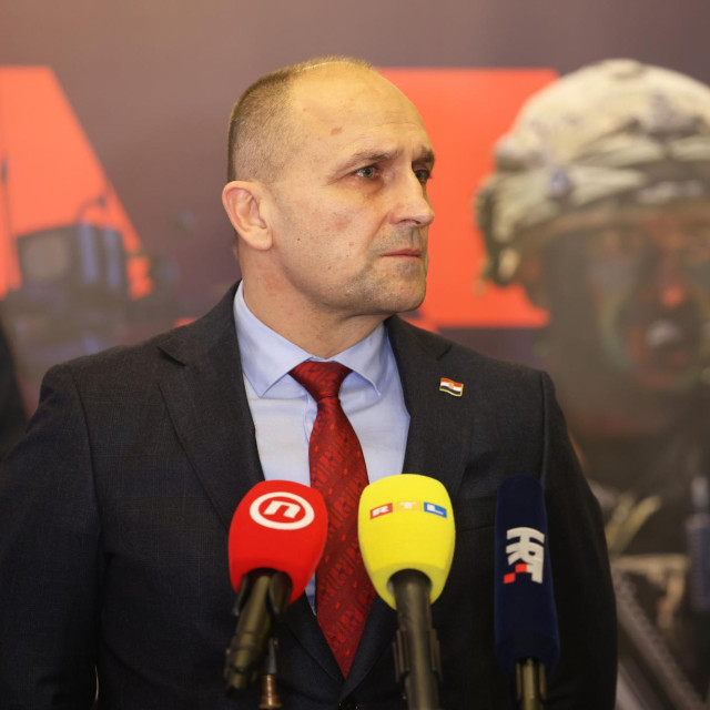Potpredsjednik Vlade Republike Hrvatske i ministar obrane Ivan Anušić