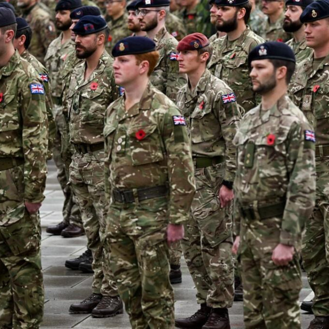 Britanski vojnici