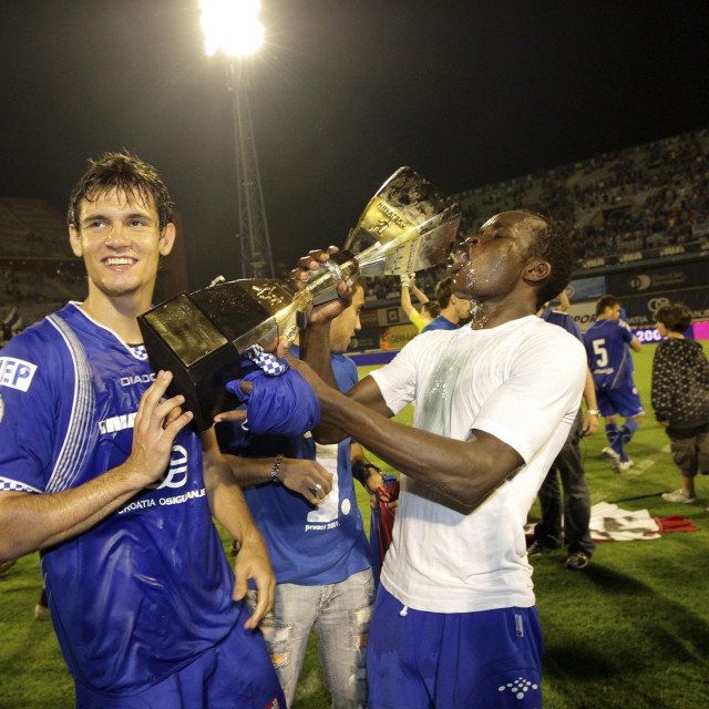 Dejan Lovren i Mathias Chago, 2009.