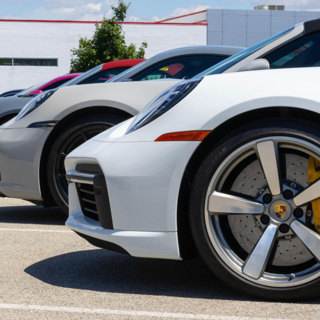 Porsche, ilustracija