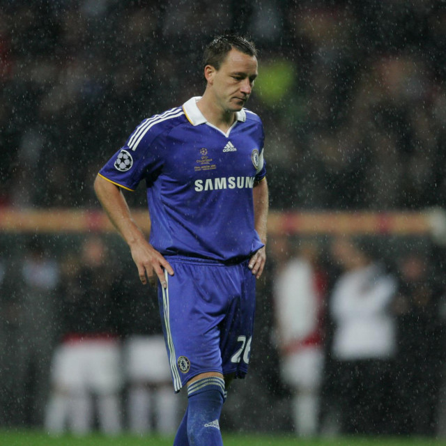 John Terry u finalu Lige prvaka 2008.