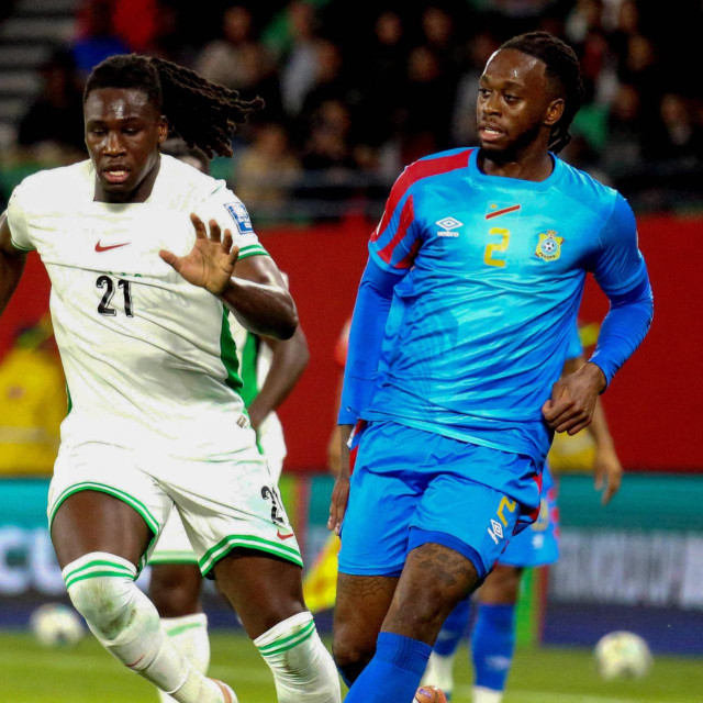 Calvin Bassey i Aaron Wan-Bissaka (Nigerija - DR Kongo)