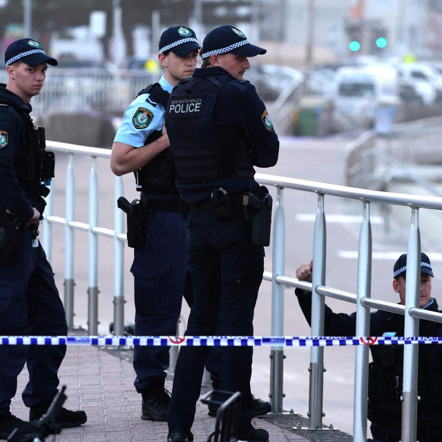 Policija na mjestu napada