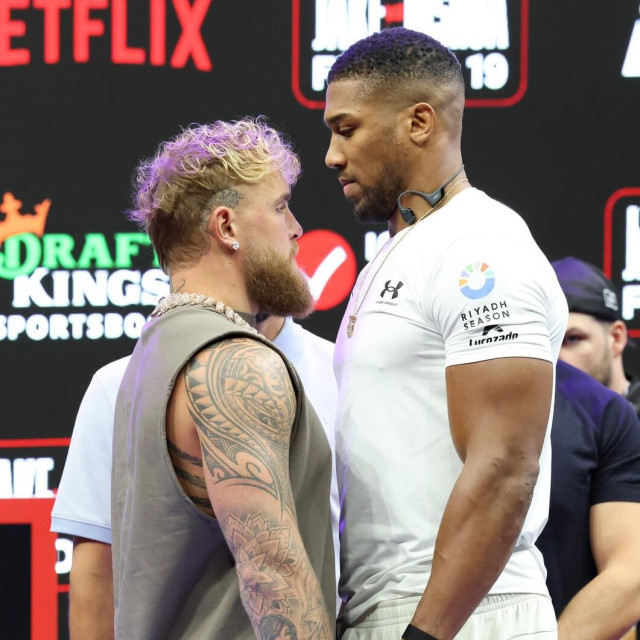 Jake Paul, Anthony Joshua
